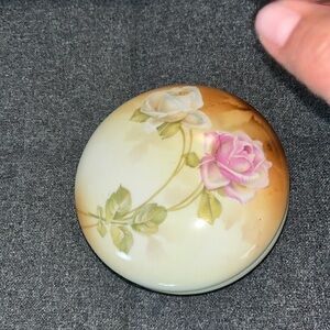 1911-45 RS GERMANY Hand Painted Signed MWH ROSA CANINA FLORAL.